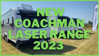 NEW Coachman Laser and Laser Xcel Caravans 2023 [upl. by Faucher]