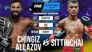 NEXTLEVEL Striking War 👊 Chingiz Allazov vs Sitthichai Full Fight [upl. by Ydwor]