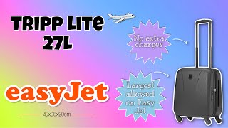 Tripp Lite 27L underseat cabin case FREE with EasyJet [upl. by Ttennaj702]