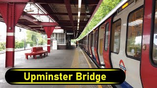 Tube Station Upminster Bridge  London 🇬🇧  Walkthrough 🚶 [upl. by Yralam307]