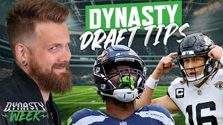 Dynasty Draft Tips  Rookie Sleepers  Fantasy Football 2024  Ep 1576 [upl. by Arik]