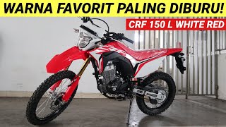 HONDA CRF 150 L MERAH PUTIH 2021 [upl. by Sanfo]