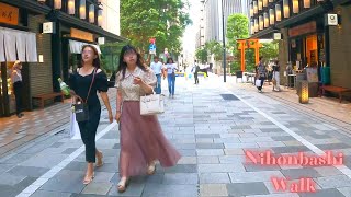 kyobashi Tokyo in Japan walk tour 【4K】920234 [upl. by Bilac]