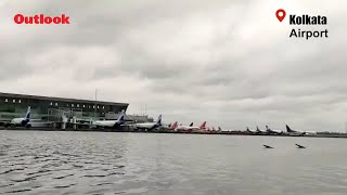 Kolkata Airport Submerged In Water After Cyclone Amphan [upl. by Nosmoht121]