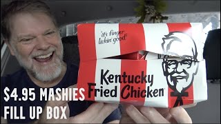 KFC 495 Mashies Fill Up Box Review [upl. by Enrobyalc796]