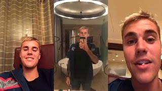 Justin Bieber  Instagram Live Stream  16 May 2017 Play Guitar Singing DespacitoPranks amp more [upl. by Casimir]