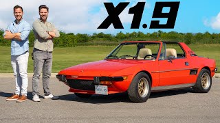 Restomod Fiat X19 Quick Review  30000 Of Joy [upl. by Llerrod]