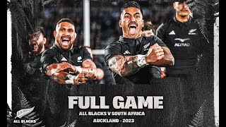 FULL GAME All Blacks v South Africa Mt Smart Stadium [upl. by Schuler766]