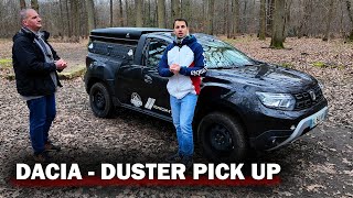 Exclu  Dacia DUSTER Pick Up  Je nen avais jamais vu [upl. by Arhna]