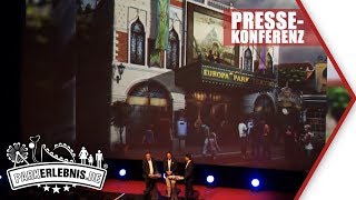 EuropaPark 2018 SaisonstartPressekonferenz [upl. by Eednar]