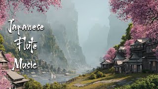 Beautiful Japanese Flute Music and Ambient Sound  Relaxing Music for Sleep Healing Stress Relief [upl. by Eivod598]