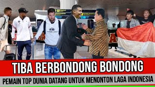 SEMUANYA TERKEJUT‼️ PEMAIN TOP DUNIA BENERAN DATANG KE JAKARTA HANYA UNTUK NONTON INDONESIA MAIN [upl. by Alves915]