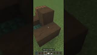 Minecraft Seat Tutorial minecraft minecraftshorts youtubeshorts [upl. by Rashidi825]