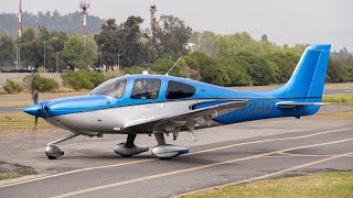 Cirrus SR22TGTS G6 Platinum Take Off and Landing Aerodromo Vitacura [upl. by Blake931]