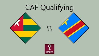 Togo vs DR Congo  African Qualifying Round 2 Group H [upl. by Aner]