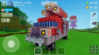 Block Craft 3D Crafting Game 3816  Tech Rocket 🚀 Van 🚐 [upl. by Viki]