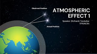 Astronomy for Beginners Atmospheric Effects 1 English  HBCSE  OAE  Dr Shriharsh Tendulkar [upl. by Ennayelsel]