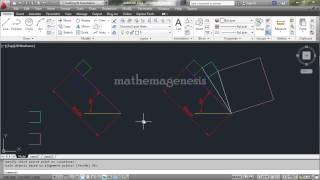 Εντολή align Autocad 2012 [upl. by Belding253]