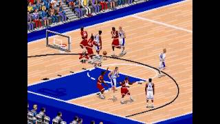 Coach K College Basketball  Sega Genesis Gameplay [upl. by Firman783]