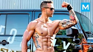 Real Strength  Michael Vazquez  Ultimate Workout  Muscle Madness [upl. by Edwin]