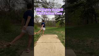 Longest Putter Throw To Date… 315 Slightly Downhill With Axiom Electron Proxy… discgolf [upl. by Doty]