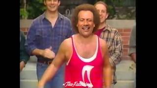 Dwayne quotThe Rockquot Johnson as Richard Simmons Sweating to the Oldies Deepfake [upl. by Jabez]