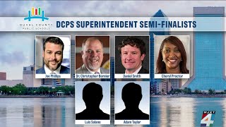 6 semifinalists announced for Duval County superintendent position [upl. by Maidel426]