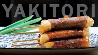 recette japonaise BROCHETTE YAKITORI bœuf fromage [upl. by Danielson599]