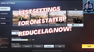 Best Tips to Reduce Lag in One State RP Boost Your Gameplayquot [upl. by Otrebla498]