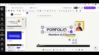 COMO CREAR UN PORTAFOLIO DOCENTE [upl. by Asaph]