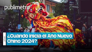 ¿Cuándo inicia el Año Nuevo Chino 2024 [upl. by Eidob128]