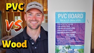 PVC Trim VS Wood Trim  Should you buy PVC trim [upl. by Humpage]