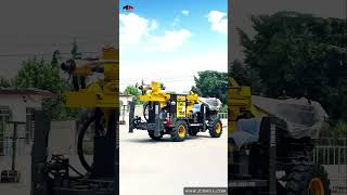 Check out the JCDRILL TWD180 TrailerMounted Water Well Drilling Machine in action [upl. by Melburn135]