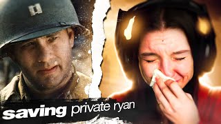 My poor soul on Display Saving Private Ryan 1998  FIRST TIME WATCHING [upl. by Aitnauq]