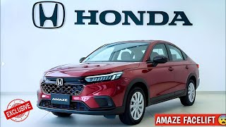 HONDA धमाका AMAZE FACELIFT 2024 LAUNCH😱 New 2024 DZIRE की बजा दी पुंगी😂 [upl. by Eelyac]