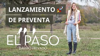 🌲 EL PASO Barrio Privado 📍 Del Viso amp Pilar 🚀 LANZAMIENTO de preventa 📣 Comercializa IZRASTZOFF [upl. by Fisa870]