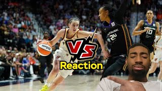 Caitlin Clark Indiana Fever vs Connecticut Sun Reaction [upl. by Ihn299]