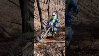 Sherco 300 climbing steep offcamber 🇺🇸 enduro [upl. by Alolomo]