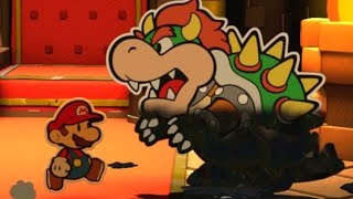 Paper Mario Color Splash Walkthrough Finale  Black Bowsers Castle Final Boss amp Ending [upl. by Felder]