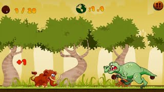 Jungle Mammoth Run Gameplay [upl. by Nauqyaj]