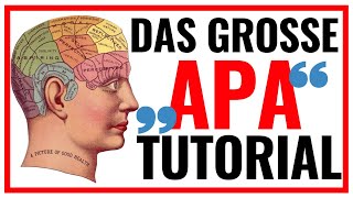 APA Style zitieren Grundregeln Beispiele SoftwareTools 🖋️ [upl. by Omoj]