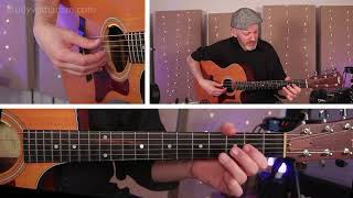 quotFly Me To The Moonquot  Fingerstyle Guitar Lesson  Adam Rafferty [upl. by Yendahc]