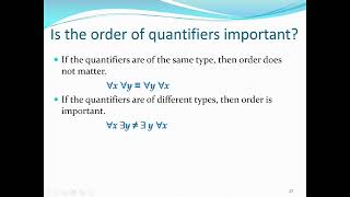 Properties of Quantifiers part7 [upl. by Harlow458]