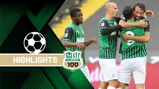 SpeziaSassuolo 14  Highlights 202021 [upl. by Ecallaw130]