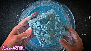 quotFresh Gym Chalkquot Dipped In Blue Cornflour Paste asmr gymchalk gymchalkcrush [upl. by Angelle]