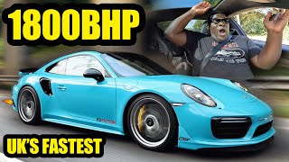 1800 HP PORSCHE 911 TURBO S UK’S FASTEST [upl. by Lenod594]