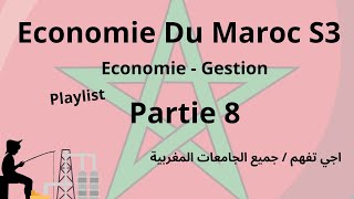 Economie du Maroc S3  Résume partie 8 [upl. by Esiom]