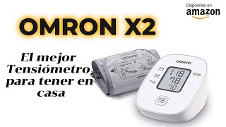 OMRON X2 Basic Tensiómetro de Brazo digital medición precisa de la presión arterial y el pulso [upl. by Larkins]