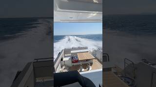 Test YAMAHA F450 V8 XTO Offshore yamaha outboards yacht [upl. by Ajnek]