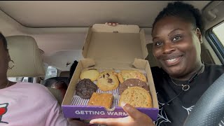 INSOMNIA COOKIES REVIEW UNEDITED foodreview [upl. by Eimat247]